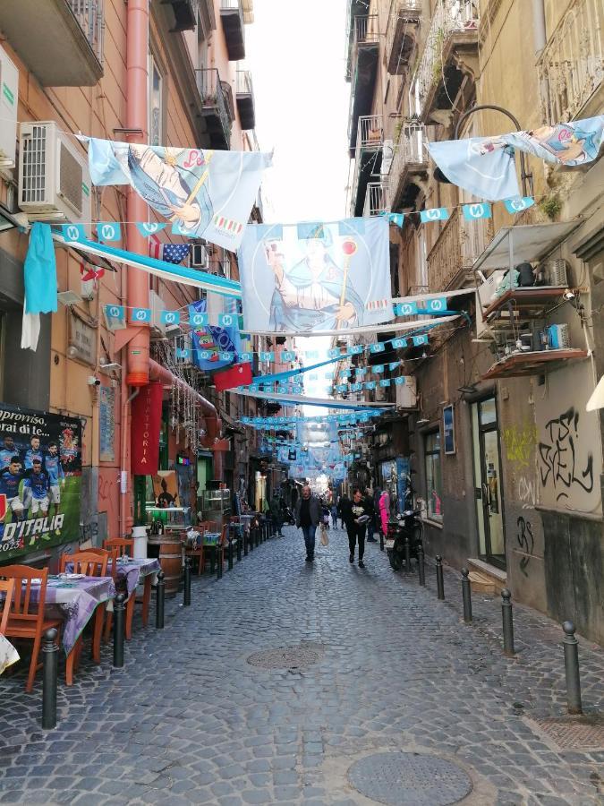 Aurora E Dad Naples Center B&B Dış mekan fotoğraf